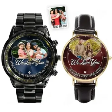 Custom Family Photo Watches - Love on your wrist Custom Family Photo Watches - Love on your wrist