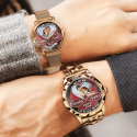 Love on your wrist - Couple Photo Upload - Custom Stainless Steel Watches