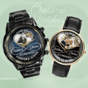 Love on your wrist - Couple Photo Upload - Custom Stainless Steel Watches