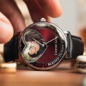 Heart Frame Photo Upload - Family Custom Stainless Steel Metal Watch