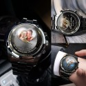 Heart Frame Photo Upload - Family Custom Stainless Steel Metal Watch