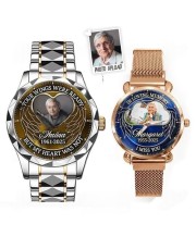 Memorial Gifts for Loss - Custom Metal Watch