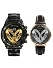 Wedding Rings - Custom Couple Names Printed Watches
