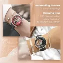 Heart Frame Family Photo Upload Watch - Mother's Day Gift