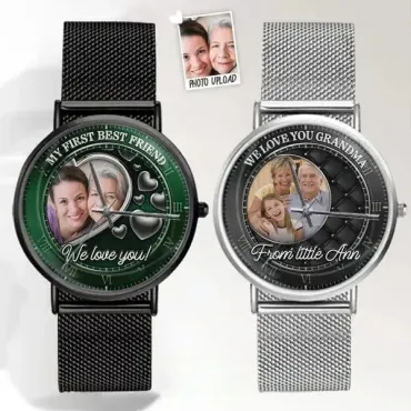 Heart Frame Family Photo Upload Watch - Mother's Day Gift Heart Frame Family Photo Upload Watch - Mother's Day Gift