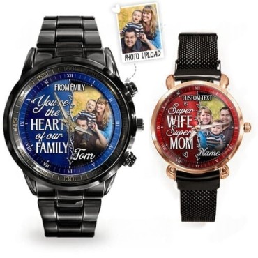 Personalized Photo Watch - A Unique Custom Keepsake Gift