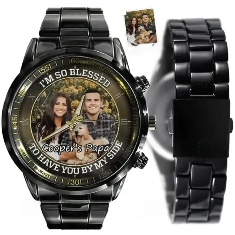Family Photo - Custom Men & Ladies' Watch