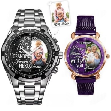 Personalized Photo Watch - A Custom Keepsake for Your Family Personalized Photo Watch - A Custom Keepsake for Your Family
