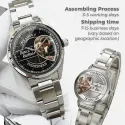 Matching Heart Photo - Custom Couple Stainless Steel Watches