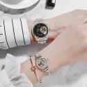 Matching Heart Photo - Custom Couple Stainless Steel Watches