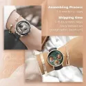 3 Photos Upload - Custom Stainless Steel Family Watch