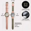 Heart Frame Photo Upload - Elegant Ladies Silver Watch