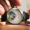 Heart Frame Photo Upload - Elegant Ladies Silver Watch