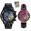 Heart Sided Custom Photo Upload - Personalized Family Watches